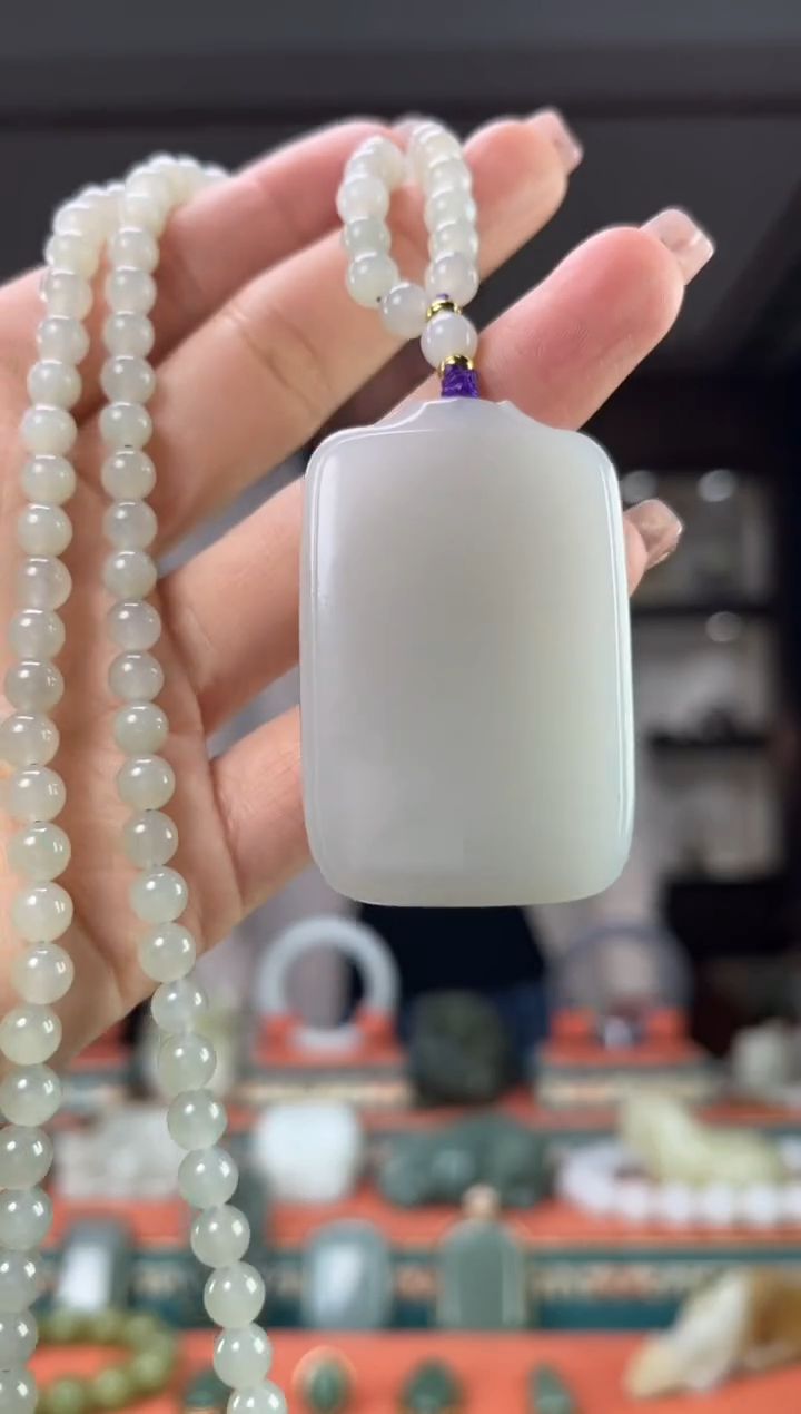 【闪购商品】和田玉颈饰未镶嵌佩佩