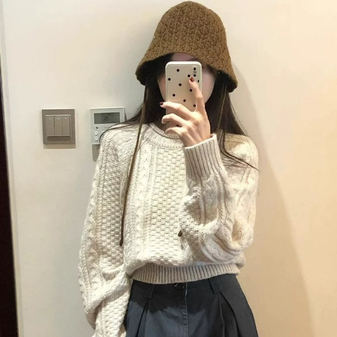 001-200编码针织衫集合2025秋冬新款开衫女装毛衣百搭韩系气质