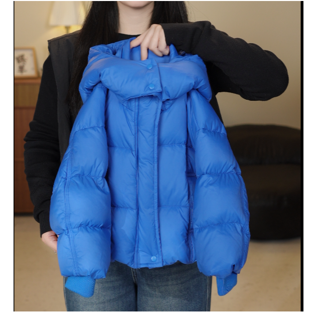 2025冬 儿童韩版 休闲 保暖 帽檐连帽羽绒服 TXB25935