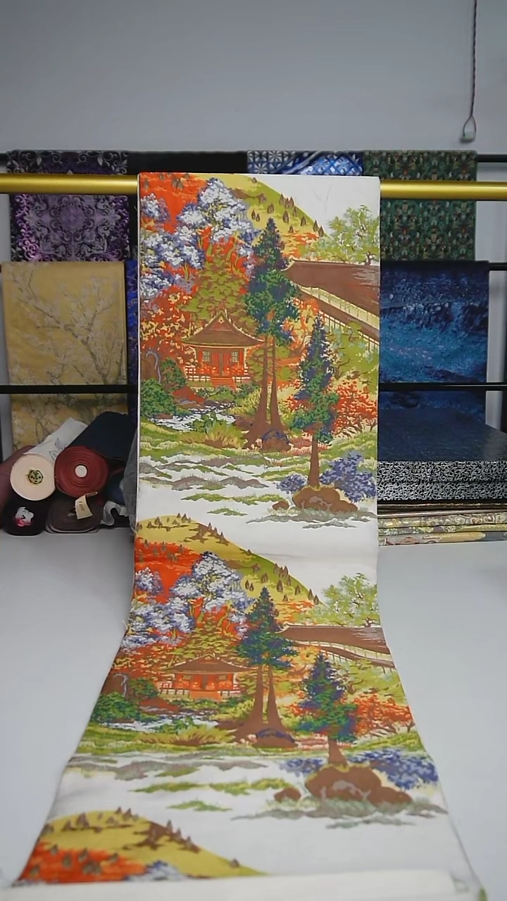 【闪购商品】织绣147 单面全通细密织风景
