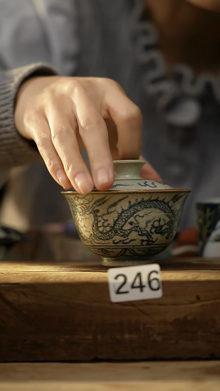 【闪购商品】瓷片尓晓东高古青花系列