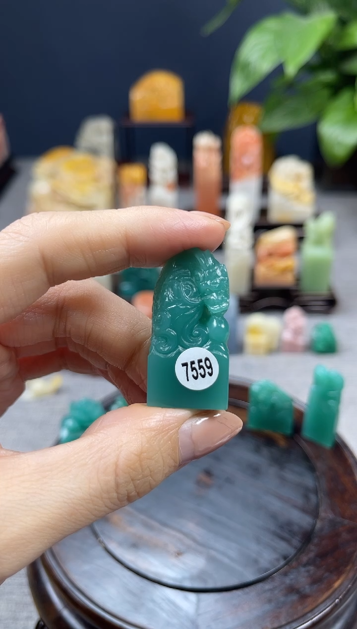 【闪购商品】寿山石印石7559          