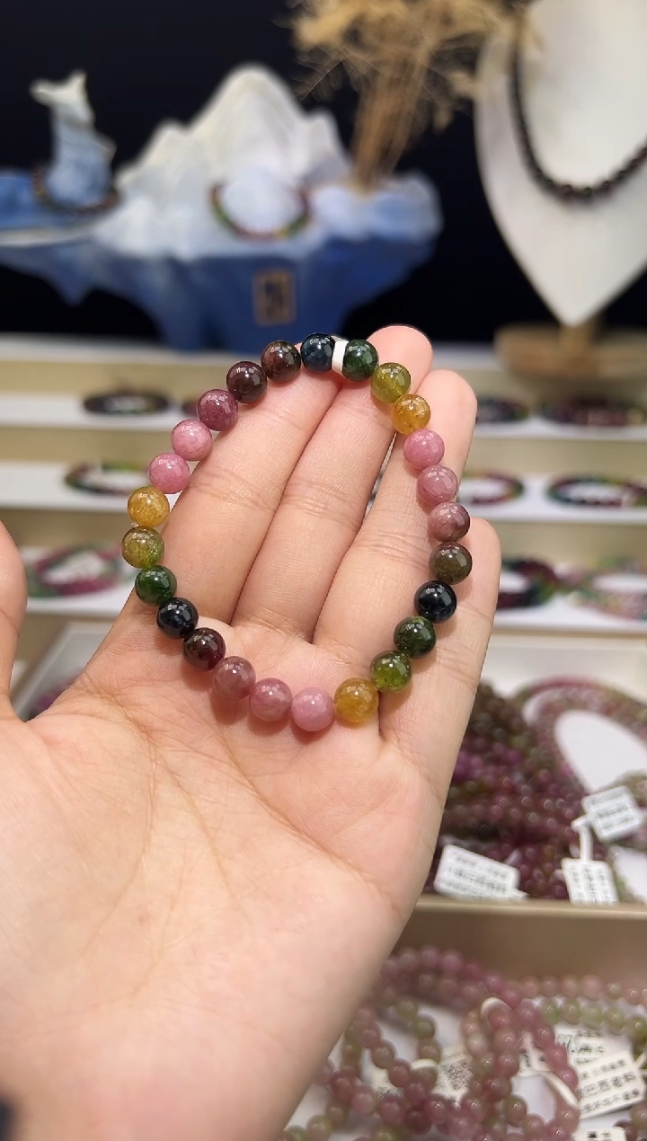 【闪购商品】碧玺/未镶嵌7mm+碧玺单圈多样性发货