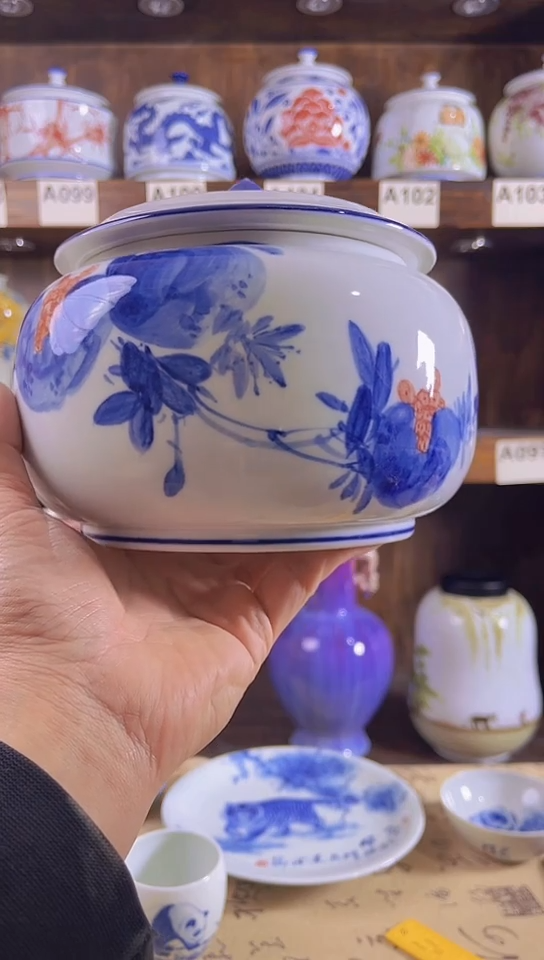 迎君陶瓷纯手工手绘     双12福利