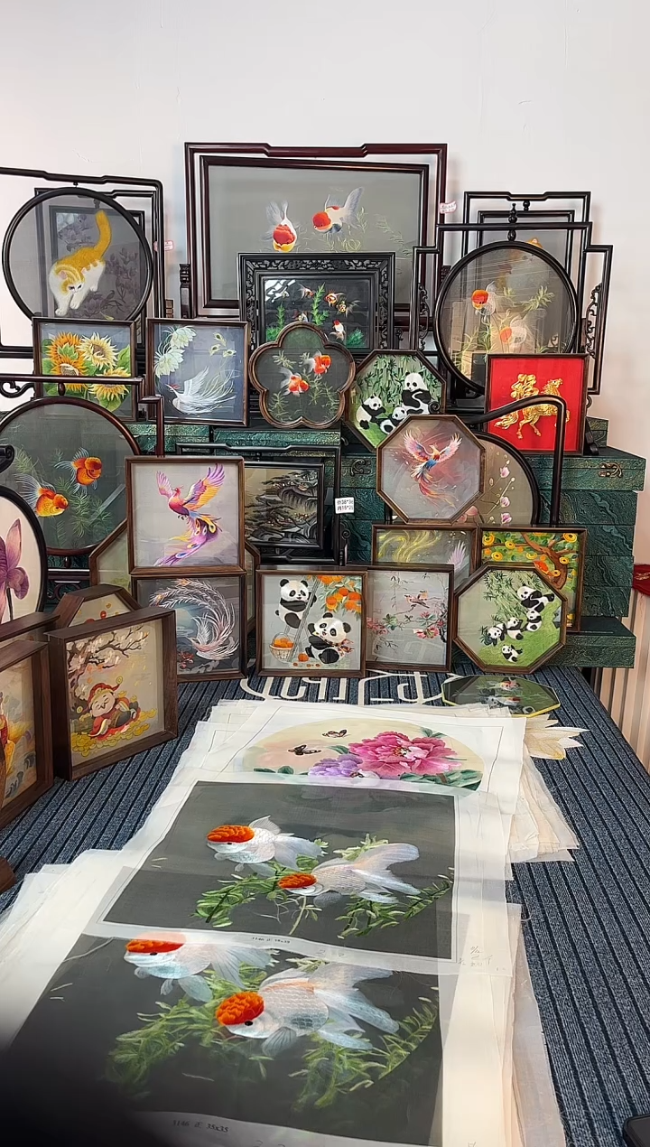 刺绣苏绣手工刺绣绣品