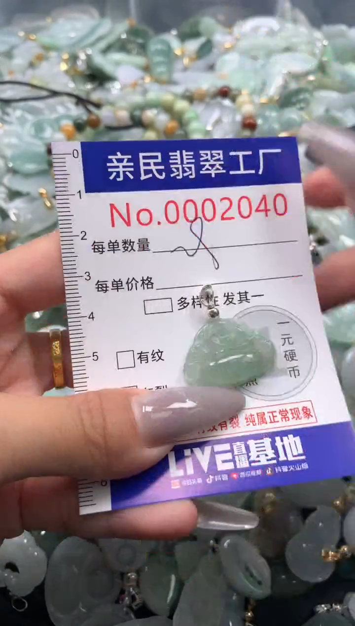 颈饰未镶嵌翡翠2040