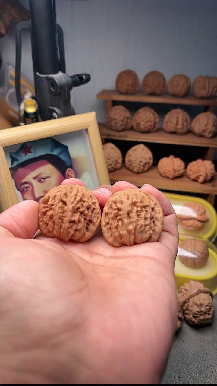 吊坠文玩核桃四座楼40