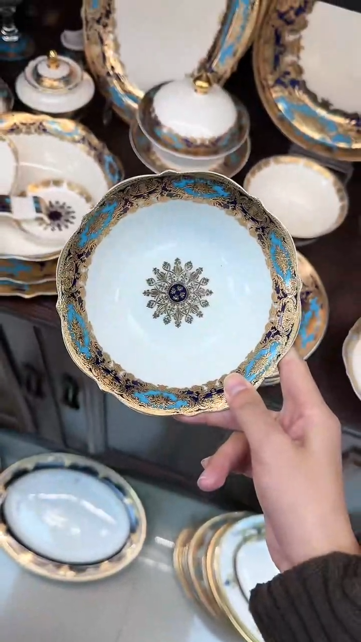 【闪购商品】瓷片6寸水果碗 福利价 福利价