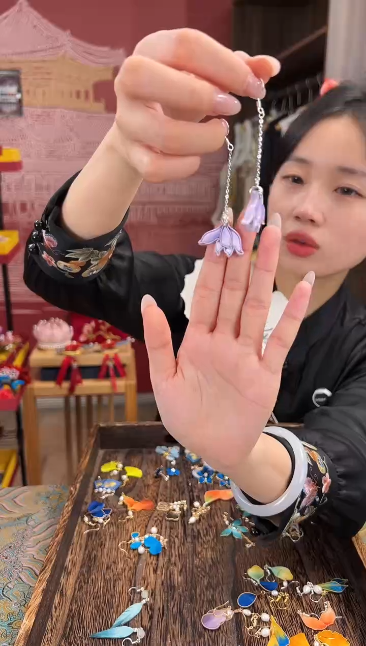 【闪购商品】刺绣苏绣世家非遗手工（耳环）