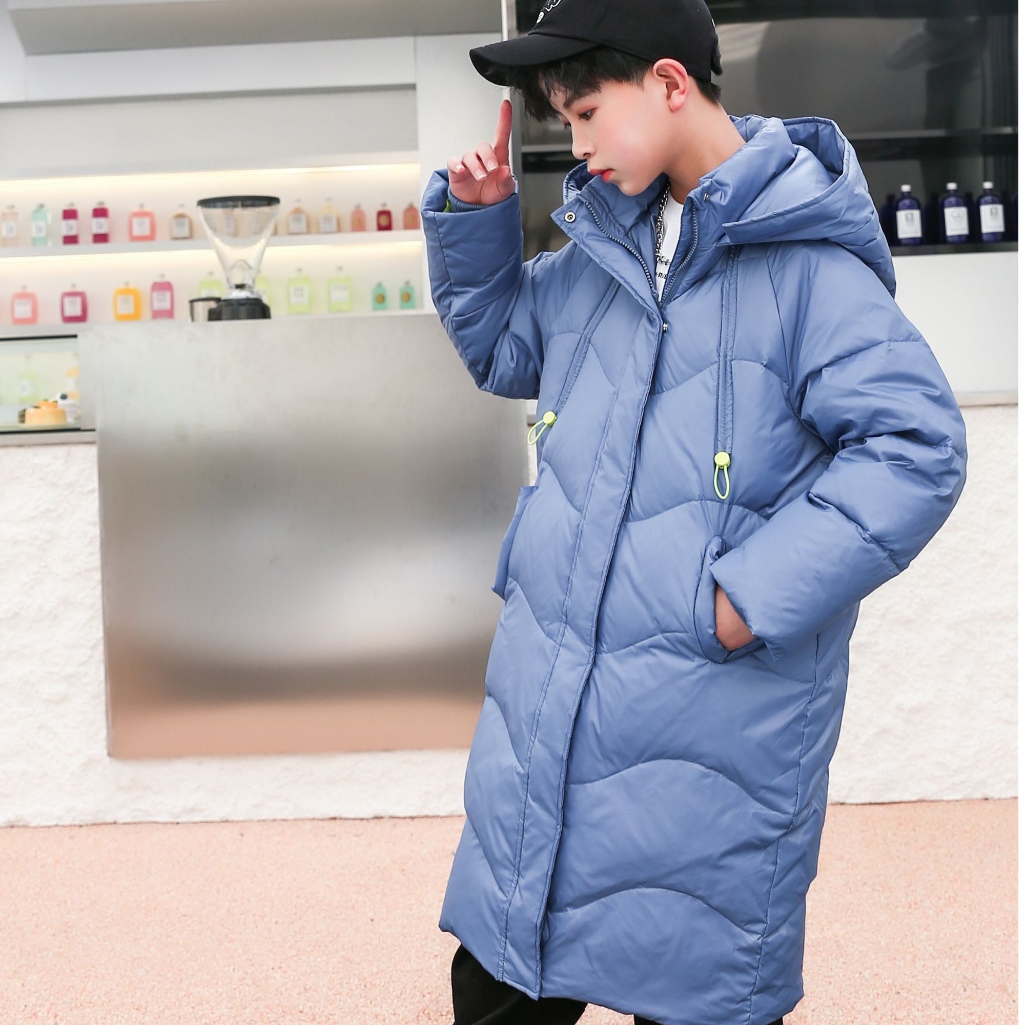 2024新款儿童羽绒服男童保暖女童加厚冬季