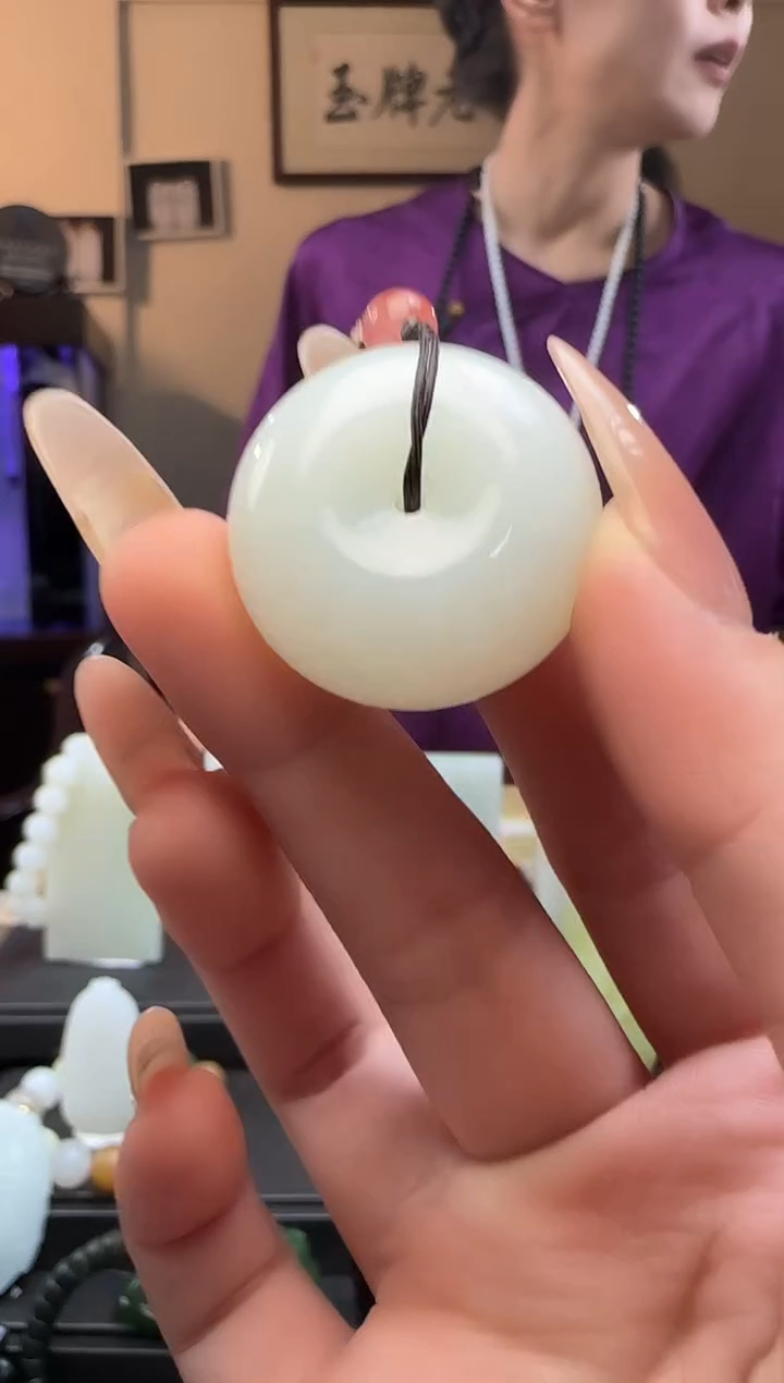 【闪购商品】和田玉平安扣未镶嵌吊坠