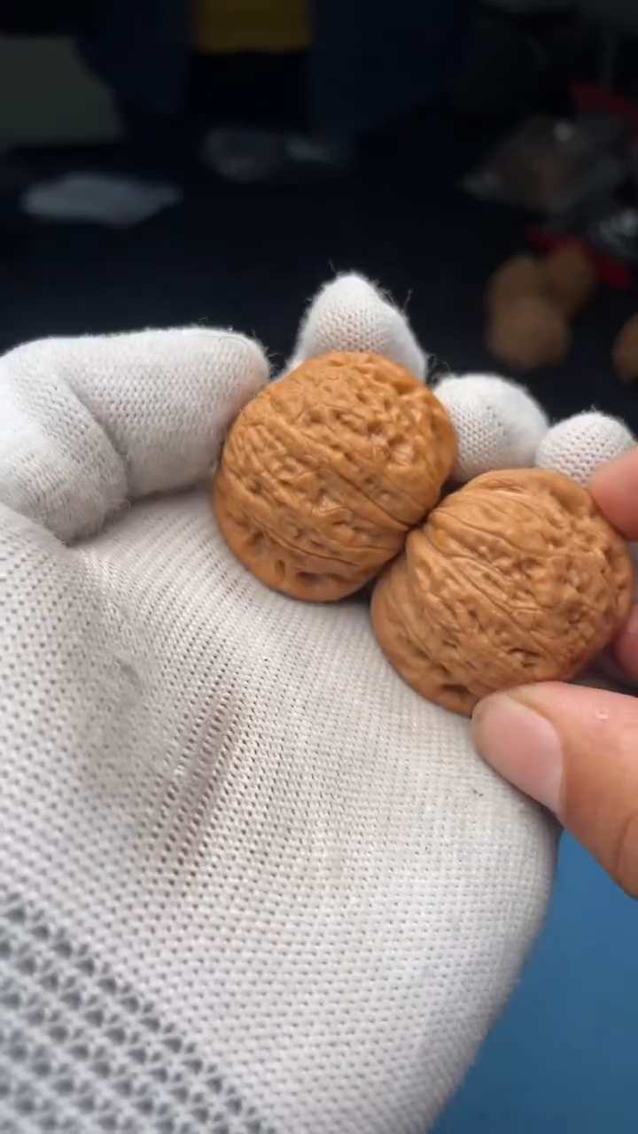 文玩核桃把件a155铁锤35尺