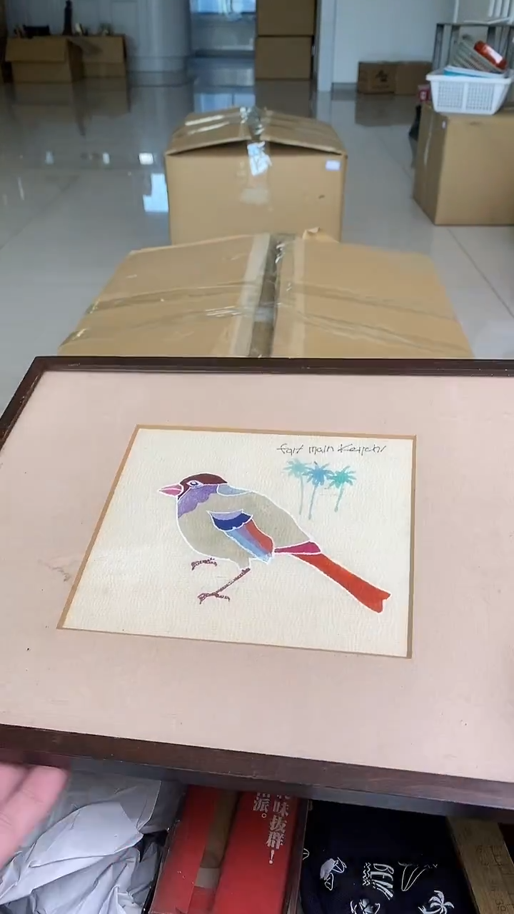 日瓷回流大画一幅