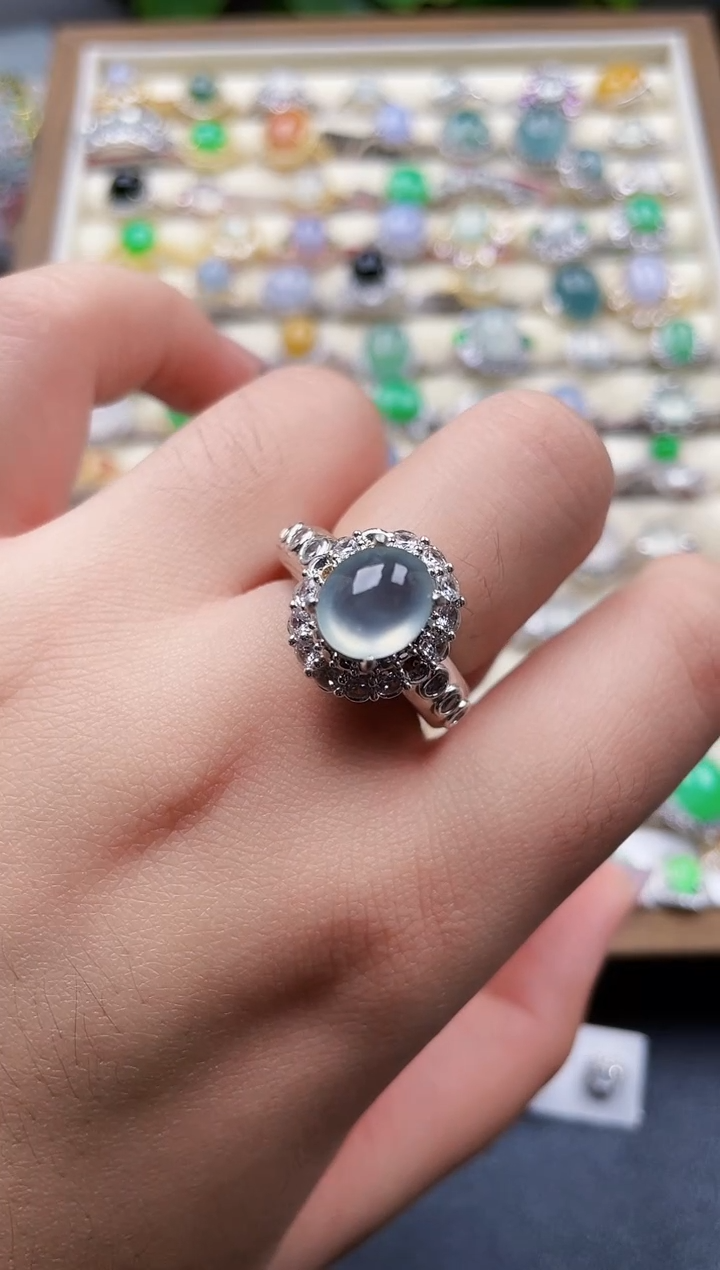 未镶嵌戒指翡翠133