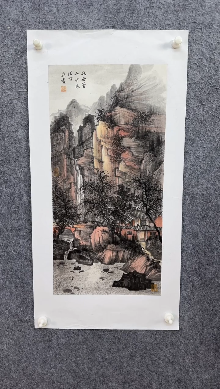 【闪购商品】国画ST-ZZB山水绘画作品