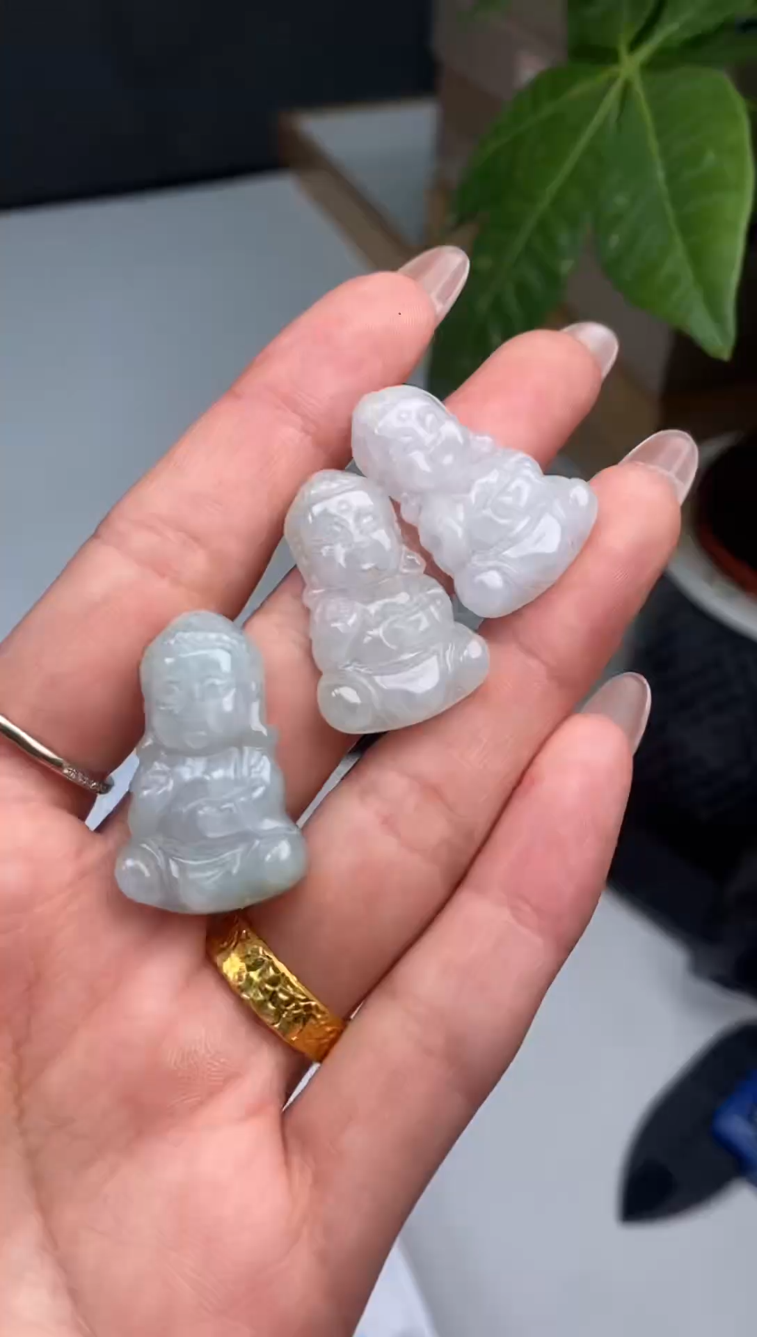 颈饰未镶嵌翡翠天然翡翠A货多样性发一