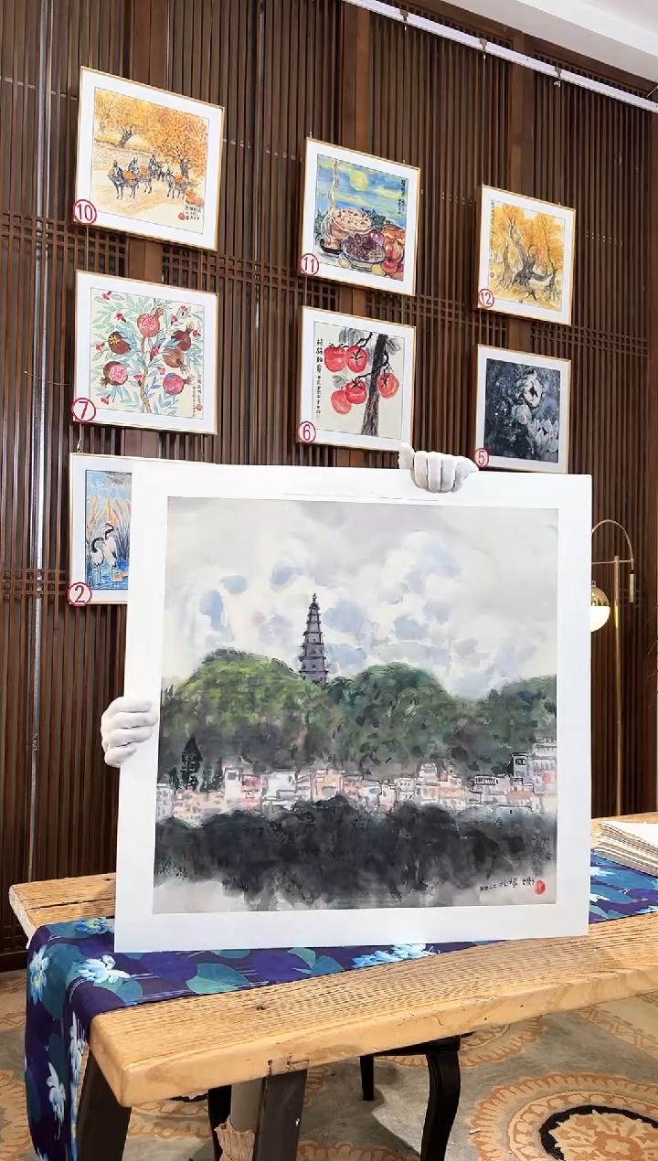 版画版画耿玉琨名章限量版画S