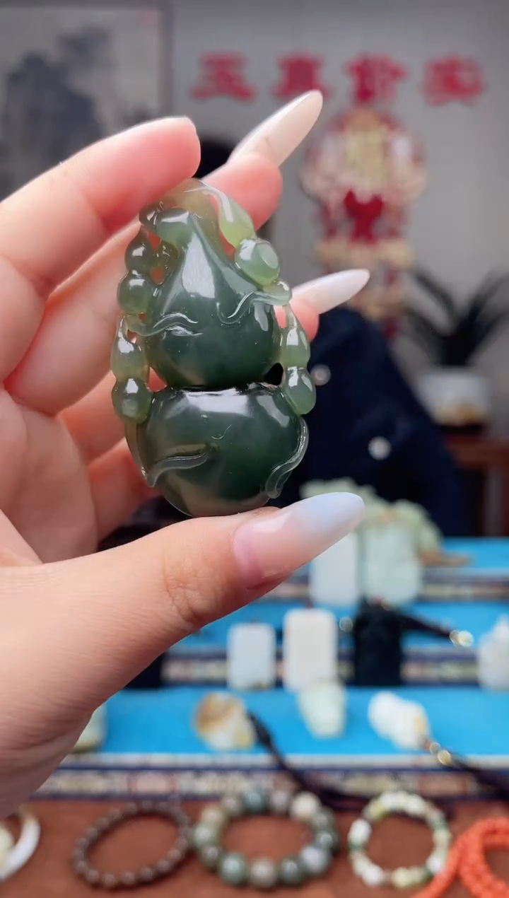 【闪购商品】和田玉挂件未镶嵌1