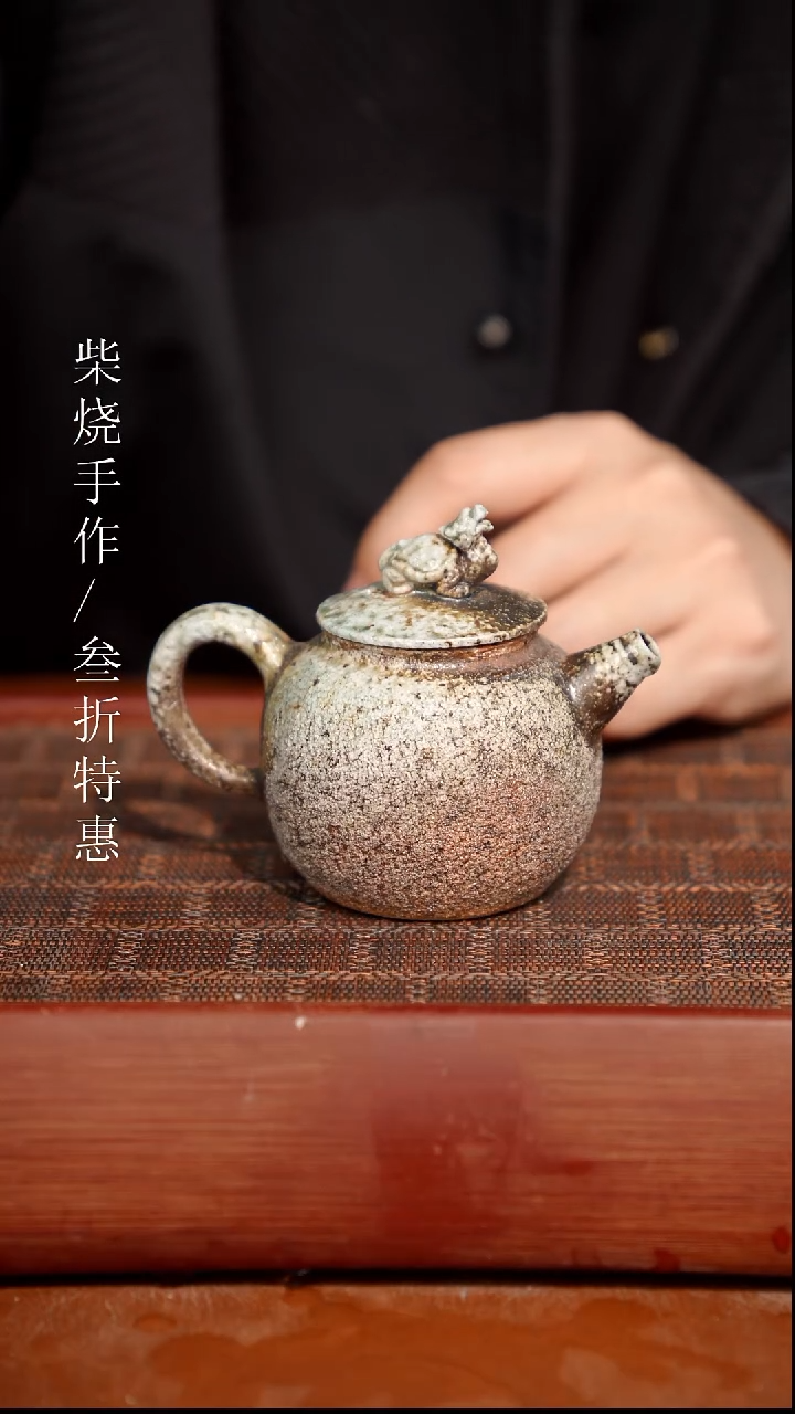 陶瓷奢瓷/瑞寅柴烧茶器（壶）765