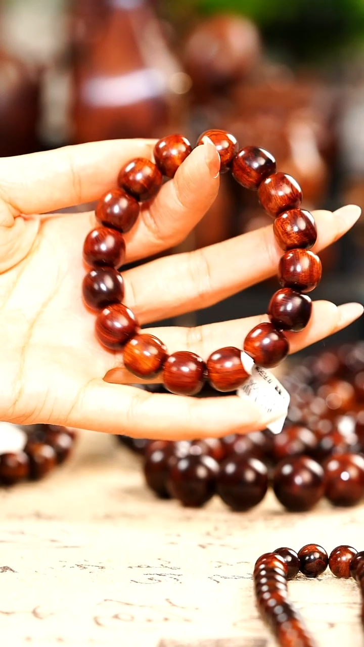 手串/手链黄花梨/降香黄檀海南黄花梨老料1314单圈