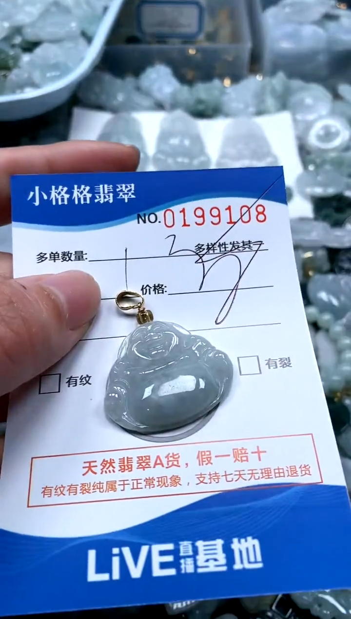 【闪购商品】翡翠颈饰未镶嵌闪购商品0199108