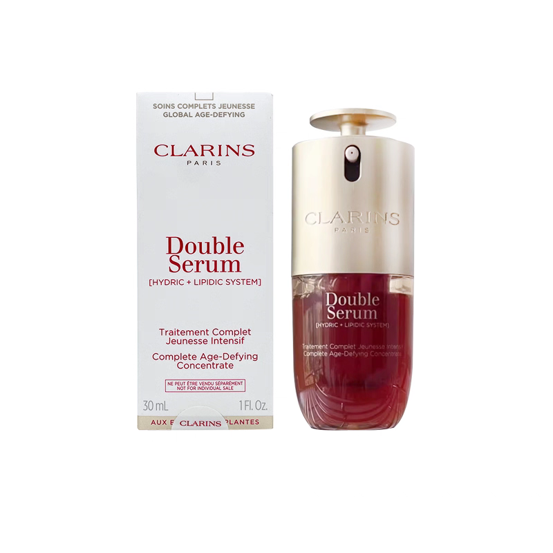 Clarins/娇韵诗双萃焕活修护精华30ml正装护理紧致臻颜特润补水