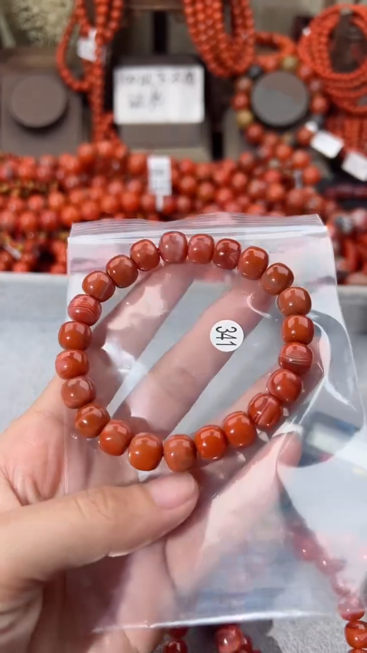 【闪购商品】南红玛瑙手串未镶嵌10