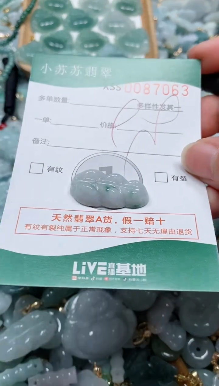 【闪购商品】翡翠颈饰未镶嵌闪购商品0087063