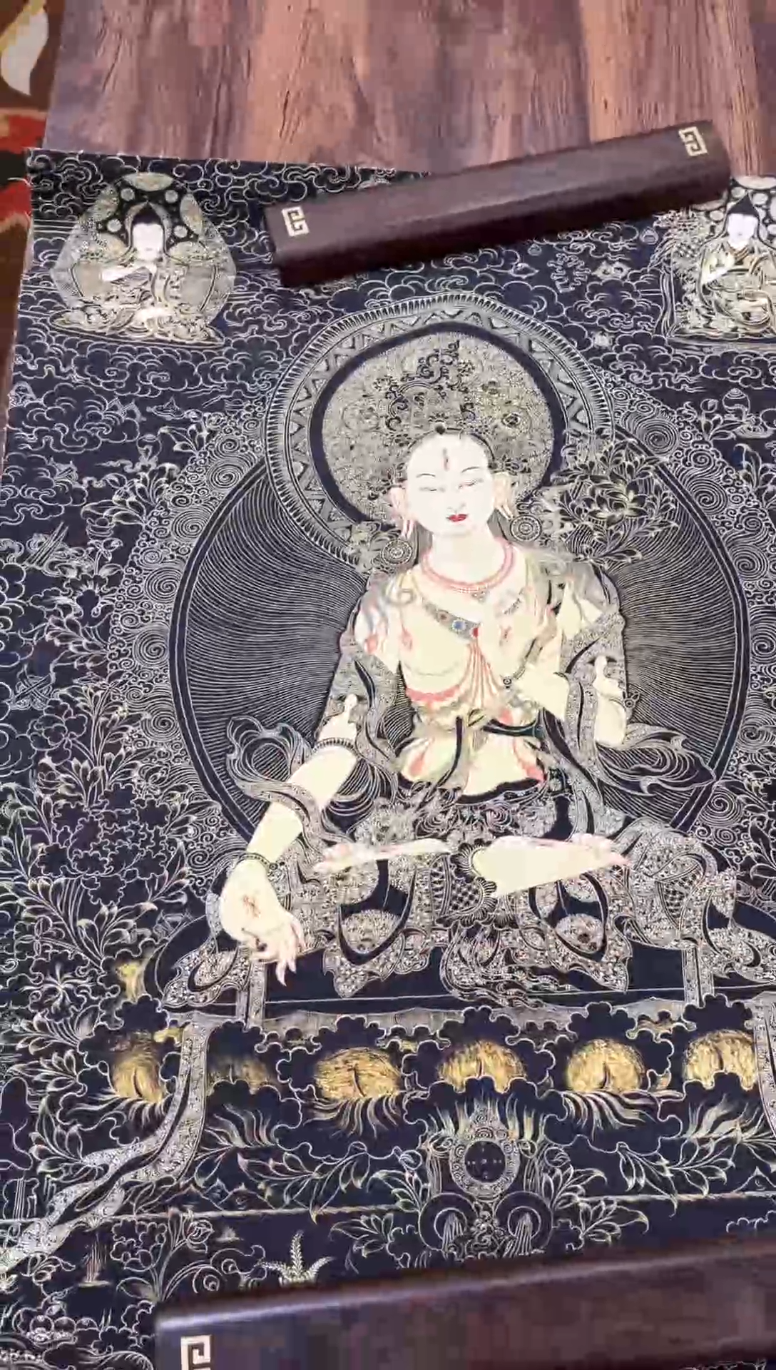 卷轴画老三的唐卡tk16
