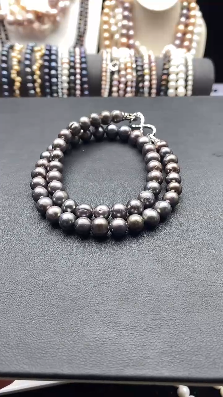 【闪购商品】淡水珍珠颈饰合金1