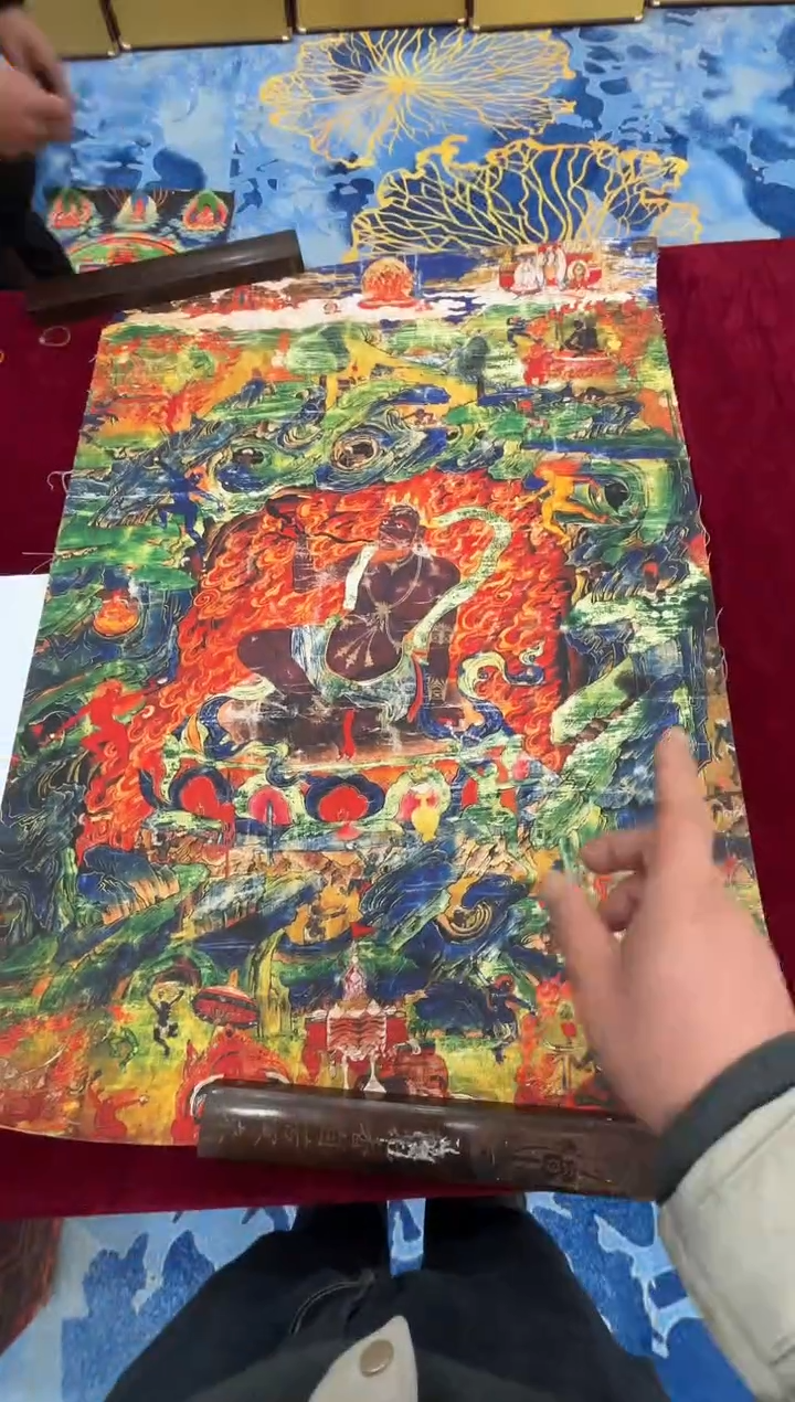 卷轴画唐卡16065