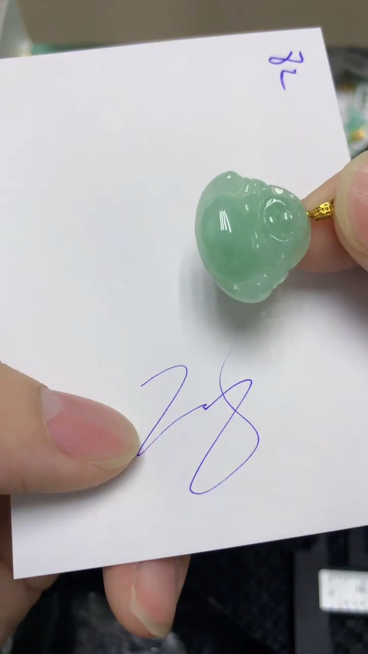 颈饰未镶嵌翡翠缅甸A货翡翠