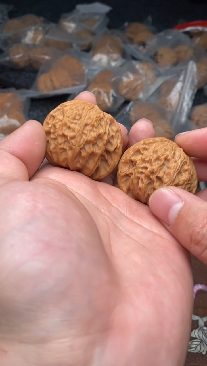 【闪购商品】文玩核桃把件G127号441尺磨盘