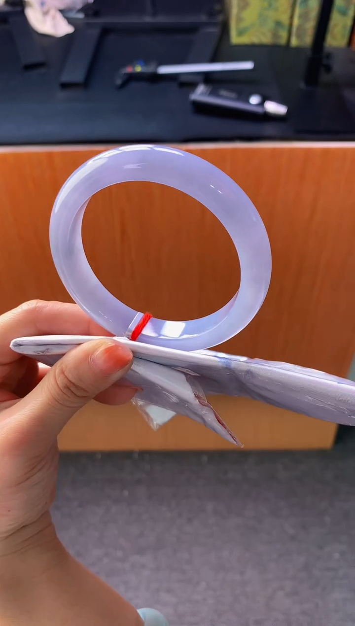 未镶嵌手镯翡翠- Q63圈口 56.5