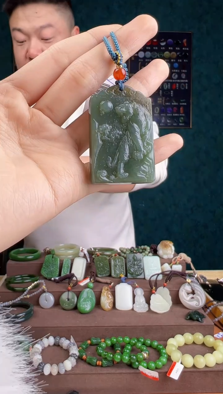 【闪购商品】和田玉颈饰未镶嵌ZZ 拍一发一 多样性发货