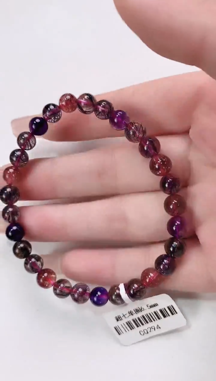 【闪购商品】水晶超七单圈6.5*未镶嵌 多人多样性发其一