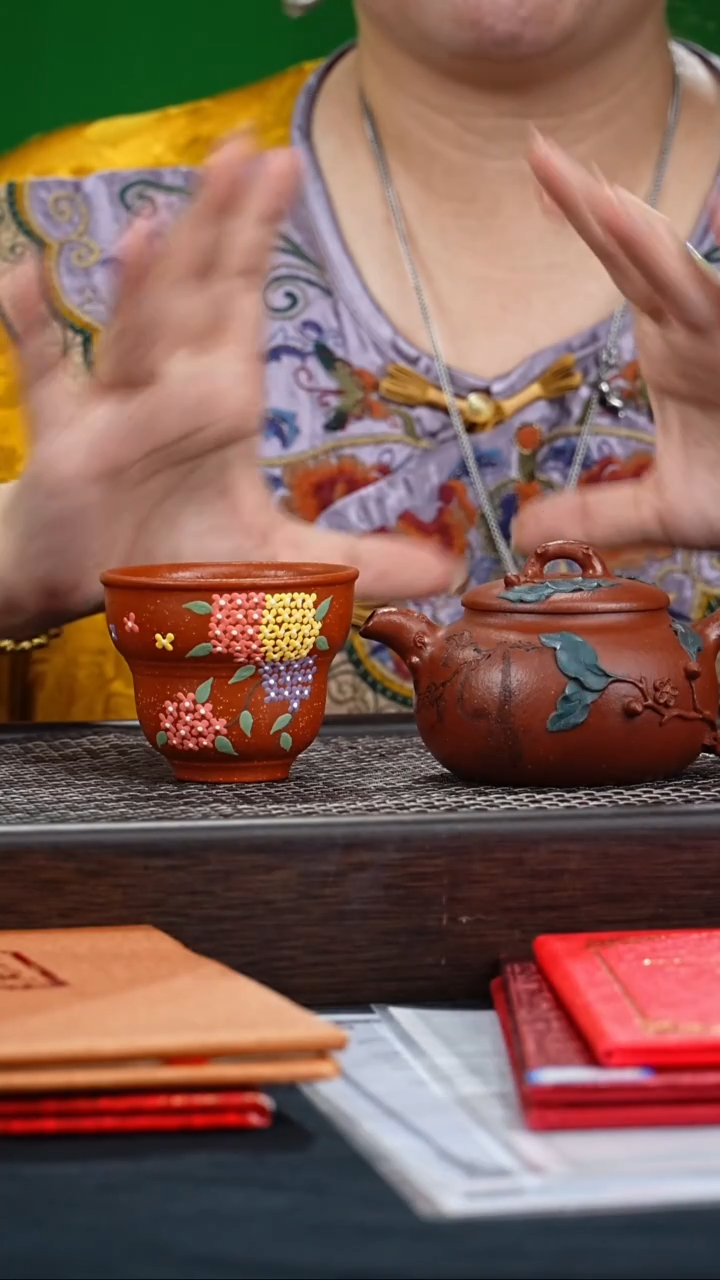 茶壶紫砂YF七碗茶诗