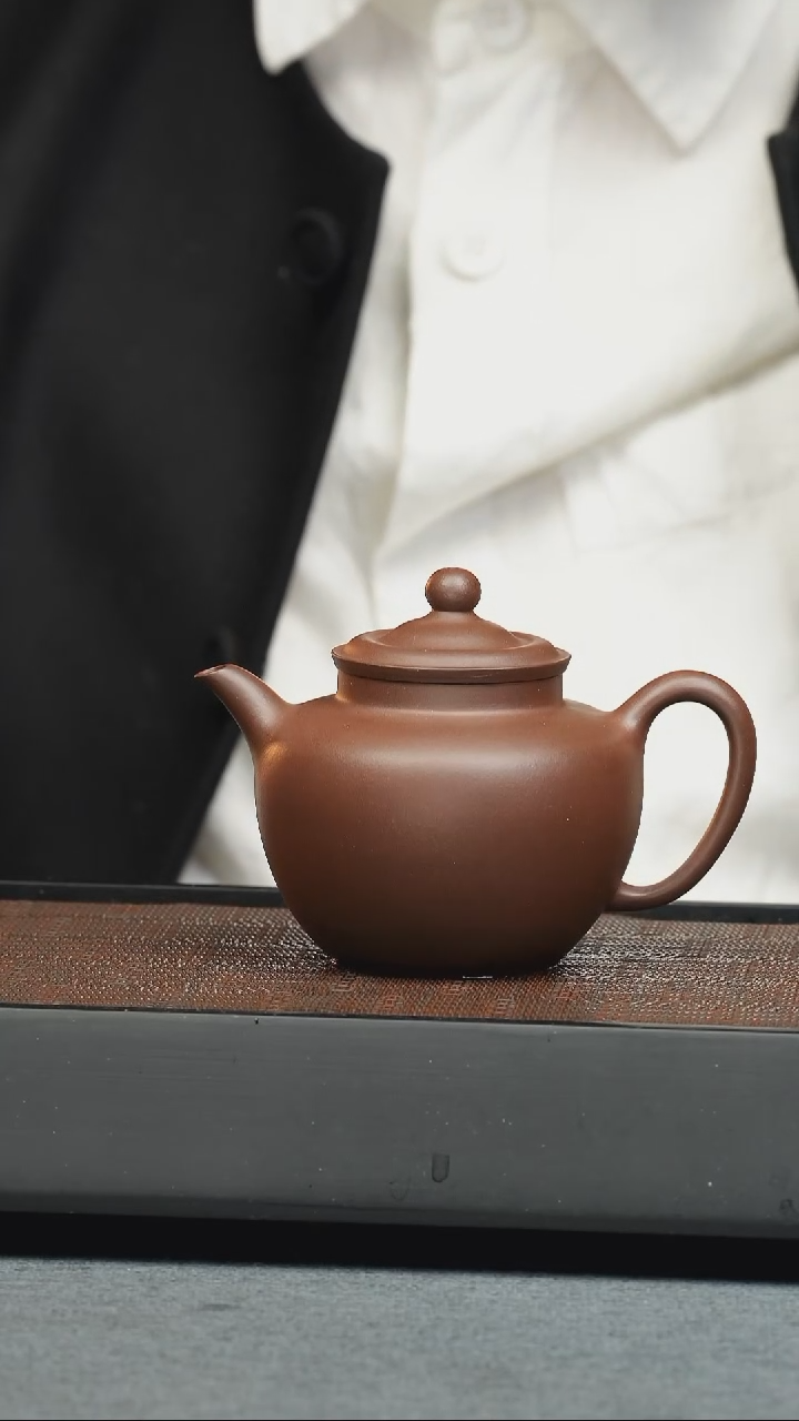 【闪购商品】紫砂茶壶明清 大亨笠帽