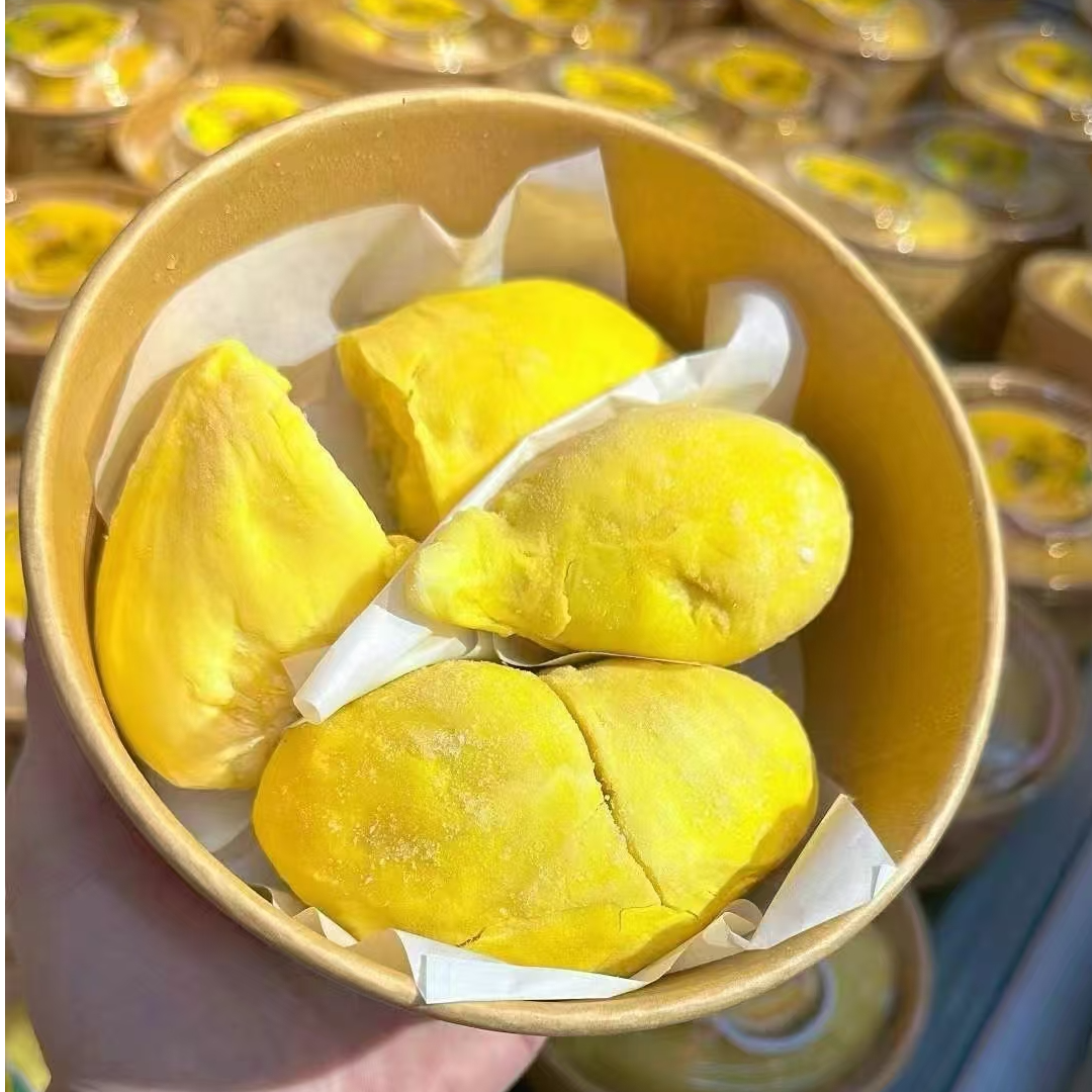 3号液氮锁鲜冻榴莲肉68一斤称重（一单一称重）金枕金枕泰国