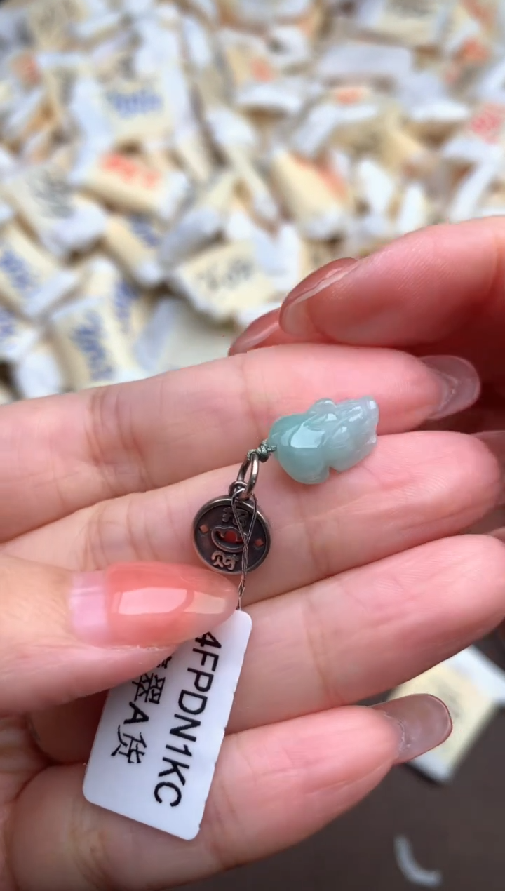 【闪购商品】翡翠挂件银S925镶嵌—