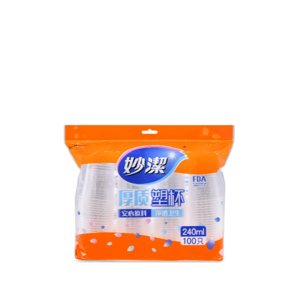 妙洁COOL酷杯240ml(100只)装