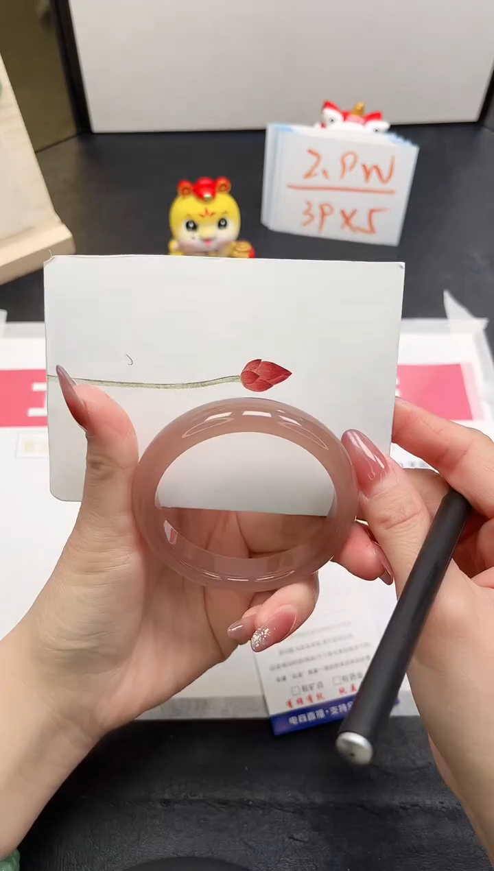 【闪购商品】石英质玉手镯未镶嵌345-57