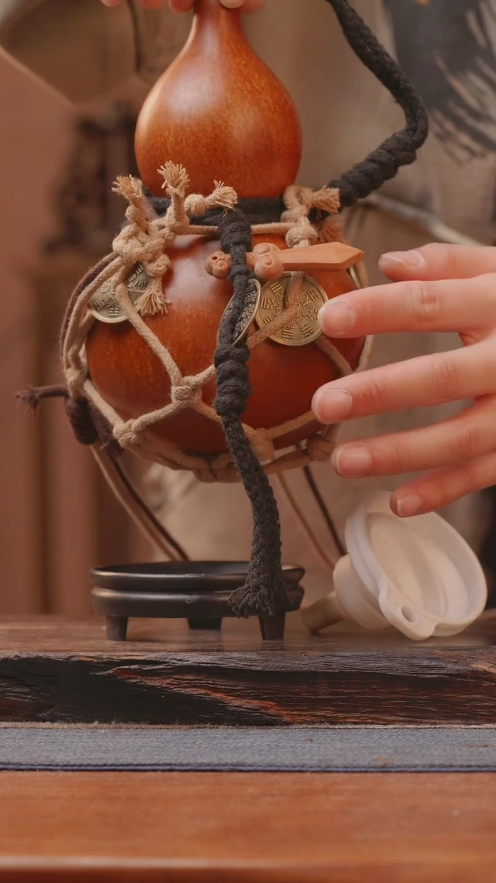 【闪购商品】246号精品大漆葫芦防腐防渗装饮料水茶酒