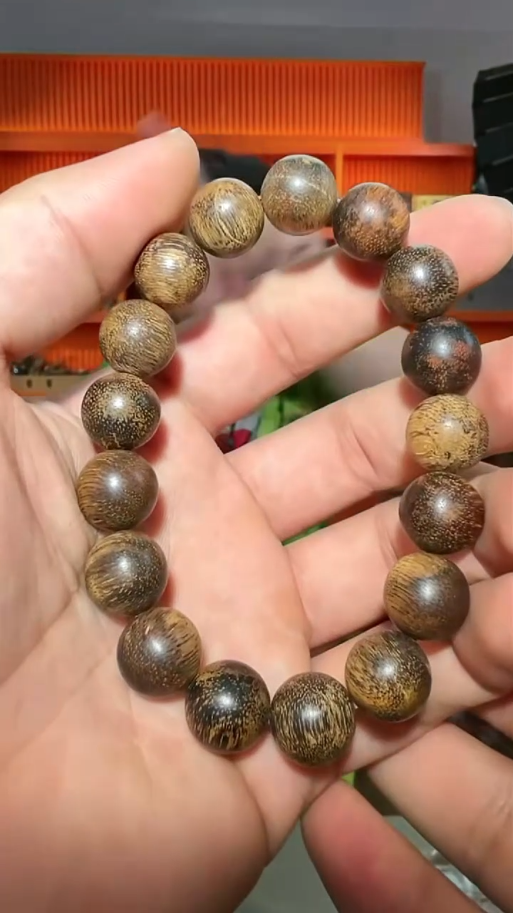 沉香手串63号单圈鸡骨香21g1.3多样性发一