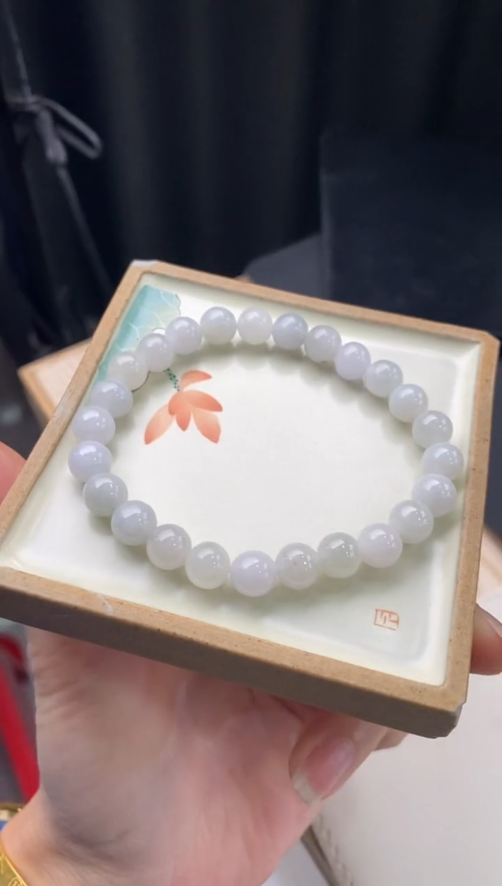 【闪购商品】翡翠手链未镶嵌手串Y562