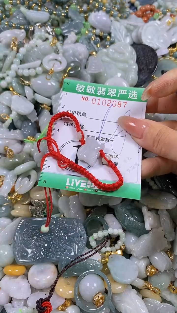 【闪购商品】翡翠颈饰未镶嵌闪购链接01012087