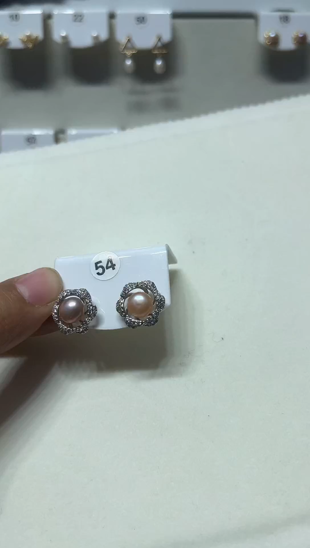 未镶嵌淡水珍珠耳饰珍珠耳饰