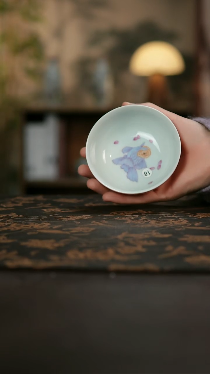 景德镇陶瓷杯碗柴烧多人