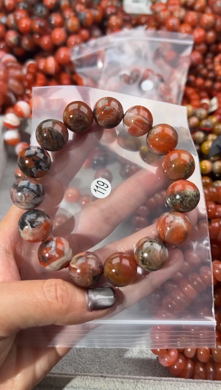 未镶嵌手串南红玛瑙15+