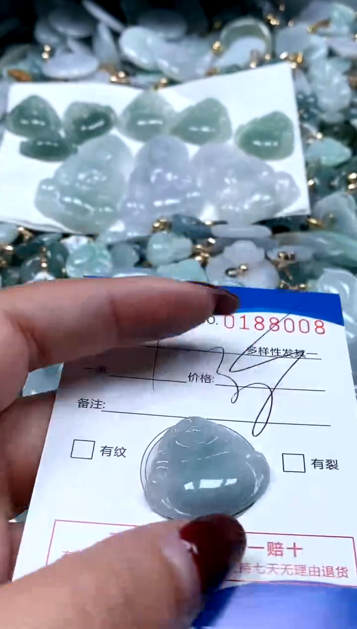 【闪购商品】翡翠颈饰未镶嵌闪购商品0188008